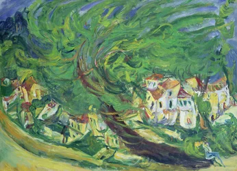 Arbre tombé, vers 1922-23